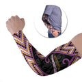 Custom Aotearoa Atua Rongomatane Arm Sleeves God Of Cultivated Foods Koru Patterns