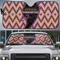 Aotearoa Atua Rongomatane Auto Sun Shade God Of Cultivated Foods Koru Patterns