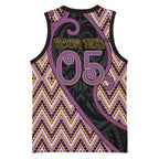 Custom Aotearoa Atua Rongomatane Basketball Jersey God Of Cultivated Foods Koru Patterns