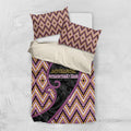 Aotearoa Atua Rongomatane Bedding Set God Of Cultivated Foods Koru Patterns