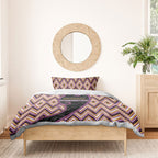 Aotearoa Atua Rongomatane Bedding Set God Of Cultivated Foods Koru Patterns