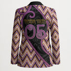 Custom Aotearoa Atua Rongomatane Blazer God Of Cultivated Foods Koru Patterns