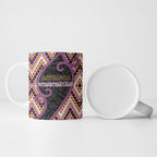 Custom Aotearoa Atua Rongomatane Ceramic Mug God Of Cultivated Foods Koru Patterns