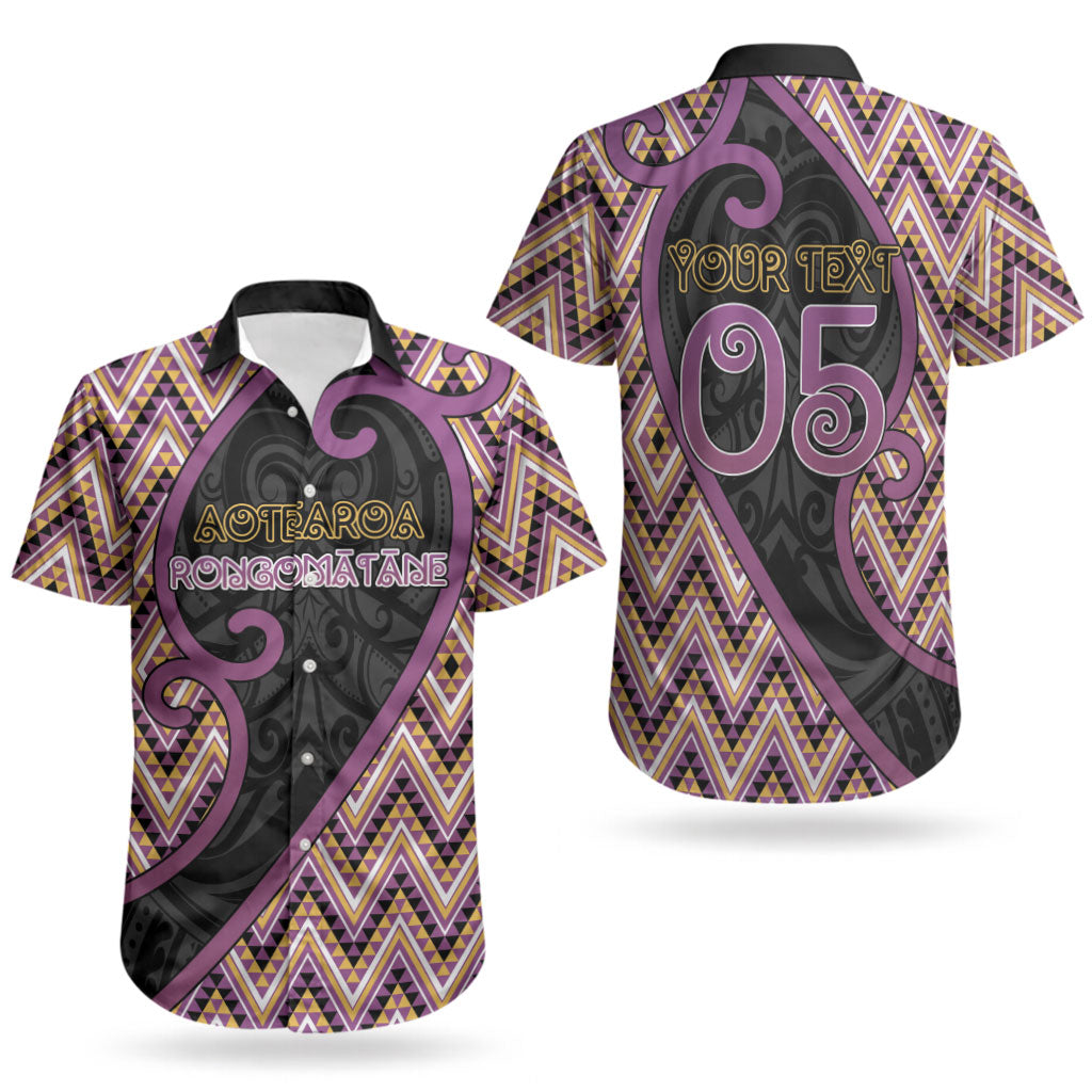 Custom Aotearoa Atua Rongomatane Couples Matching Off Shoulder Maxi Dress and Hawaiian Shirt God Of Cultivated Foods Koru Patterns