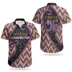Custom Aotearoa Atua Rongomatane Couples Matching Puletasi and Hawaiian Shirt God Of Cultivated Foods Koru Patterns