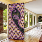 Custom Aotearoa Atua Rongomatane Door Cover God Of Cultivated Foods Koru Patterns