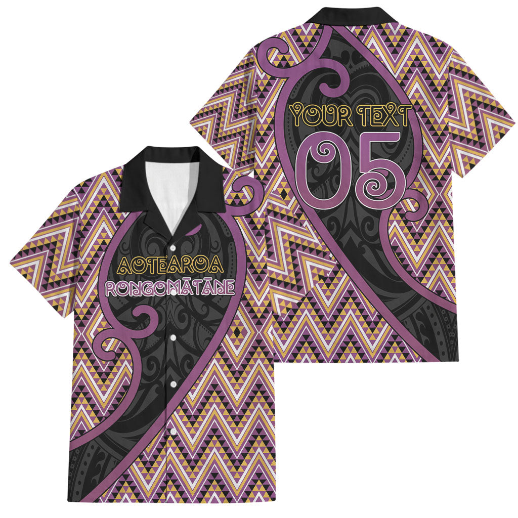 Custom Aotearoa Atua Rongomatane Family Matching Off Shoulder Maxi Dress and Hawaiian Shirt God Of Cultivated Foods Koru Patterns