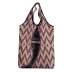 Aotearoa Atua Rongomatane Grocery Bag God Of Cultivated Foods Koru Patterns
