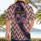 Custom Aotearoa Atua Rongomatane Hawaiian Shirt God Of Cultivated Foods Koru Patterns