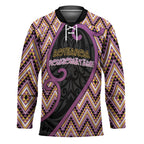 Custom Aotearoa Atua Rongomatane Hockey Jersey God Of Cultivated Foods Koru Patterns