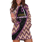 Custom Aotearoa Atua Rongomatane Hoodie Dress God Of Cultivated Foods Koru Patterns