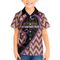 Custom Aotearoa Atua Rongomatane Kid Hawaiian Shirt God Of Cultivated Foods Koru Patterns