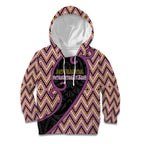 Custom Aotearoa Atua Rongomatane Kid Hoodie God Of Cultivated Foods Koru Patterns