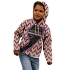 Custom Aotearoa Atua Rongomatane Kid Hoodie God Of Cultivated Foods Koru Patterns