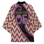 Custom Aotearoa Atua Rongomatane Kimono God Of Cultivated Foods Koru Patterns