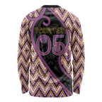 Custom Aotearoa Atua Rongomatane Long Sleeve Shirt God Of Cultivated Foods Koru Patterns