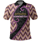 Custom Aotearoa Atua Rongomatane Polo Shirt God Of Cultivated Foods Koru Patterns