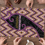 Aotearoa Atua Rongomatane Puzzle God Of Cultivated Foods Koru Patterns