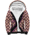 Custom Aotearoa Atua Rongomatane Sherpa Hoodie God Of Cultivated Foods Koru Patterns