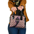 Aotearoa Atua Rongomatane Shoulder Handbag God Of Cultivated Foods Koru Patterns