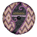 Aotearoa Atua Rongomatane Spare Tire Cover God Of Cultivated Foods Koru Patterns