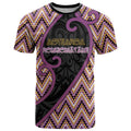 Custom Aotearoa Atua Rongomatane T Shirt God Of Cultivated Foods Koru Patterns