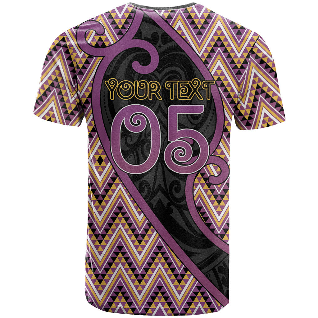 Custom Aotearoa Atua Rongomatane T Shirt God Of Cultivated Foods Koru Patterns