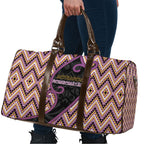 Aotearoa Atua Rongomatane Travel Bag God Of Cultivated Foods Koru Patterns