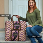 Aotearoa Atua Rongomatane Travel Bag God Of Cultivated Foods Koru Patterns