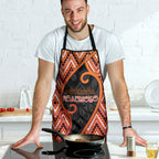 Aotearoa Atua Ruaumoko Apron God Of Volcanoes Koru Patterns