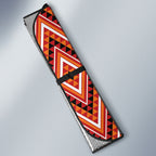 Aotearoa Atua Ruaumoko Auto Sun Shade God Of Volcanoes Koru Patterns