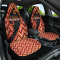 Aotearoa Atua Ruaumoko Car Seat Cover God Of Volcanoes Koru Patterns