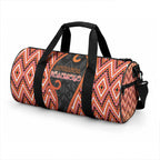 Aotearoa Atua Ruaumoko Duffle Bag God Of Volcanoes Koru Patterns