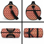 Aotearoa Atua Ruaumoko Duffle Bag God Of Volcanoes Koru Patterns