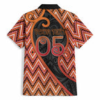 Custom Aotearoa Atua Ruaumoko Hawaiian Shirt God Of Volcanoes Koru Patterns
