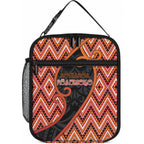 Aotearoa Atua Ruaumoko Lunch Bag God Of Volcanoes Koru Patterns