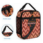 Aotearoa Atua Ruaumoko Lunch Bag God Of Volcanoes Koru Patterns