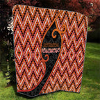 Aotearoa Atua Ruaumoko Quilt God Of Volcanoes Koru Patterns