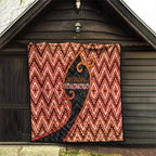 Aotearoa Atua Ruaumoko Quilt God Of Volcanoes Koru Patterns