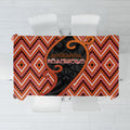 Aotearoa Atua Ruaumoko Tablecloth God Of Volcanoes Koru Patterns