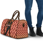 Aotearoa Atua Ruaumoko Travel Bag God Of Volcanoes Koru Patterns