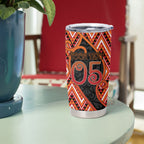 Custom Aotearoa Atua Ruaumoko Tumbler Cup God Of Volcanoes Koru Patterns