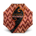 Aotearoa Atua Ruaumoko Umbrella God Of Volcanoes Koru Patterns