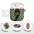 Aotearoa Atua Maui AirPods Case Demigod Hero And Trickster Koru Patterns