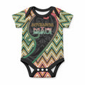Custom Aotearoa Atua Maui Baby Onesie Demigod Hero And Trickster Koru Patterns