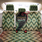 Aotearoa Atua Maui Back Car Seat Cover Demigod Hero And Trickster Koru Patterns