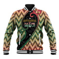 Custom Aotearoa Atua Maui Baseball Jacket Demigod Hero And Trickster Koru Patterns