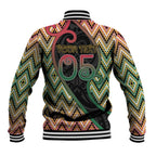 Custom Aotearoa Atua Maui Baseball Jacket Demigod Hero And Trickster Koru Patterns