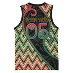 Custom Aotearoa Atua Maui Basketball Jersey Demigod Hero And Trickster Koru Patterns