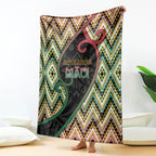 Aotearoa Atua Maui Blanket Demigod Hero And Trickster Koru Patterns